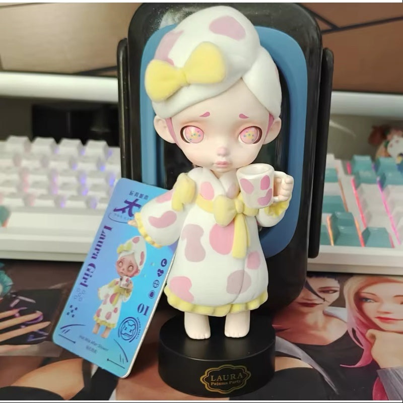 Laura Pajamas Space Capsule Series 1 Hot Milk After Shower