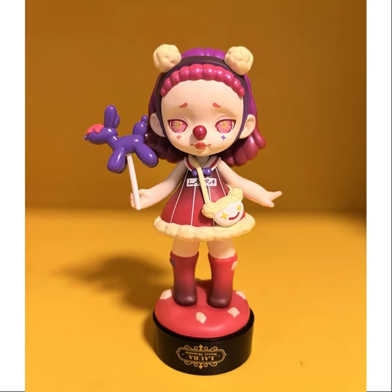Laura Sweet Monster Series CARAMEL POPCORN CLOWN