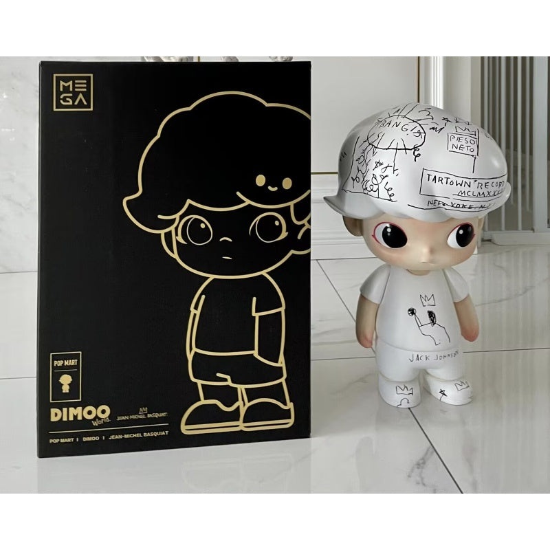 MEGA Just DIMOO 1000% Jean Michel Basquiat Limited Figure