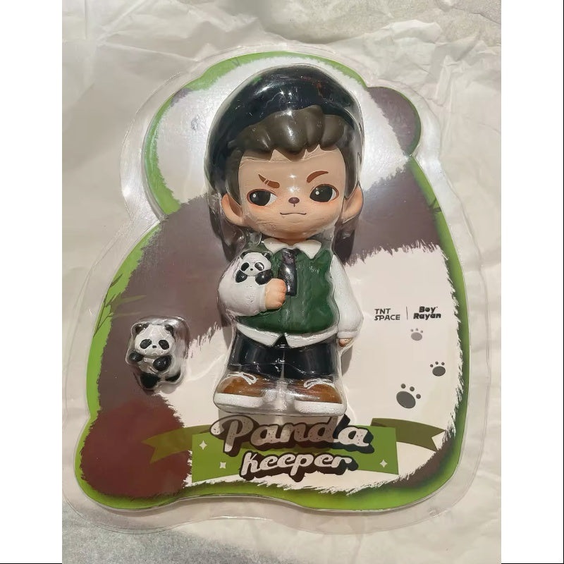 Boy Rayan Panda Keeper Figurine 2024 Limited Edition