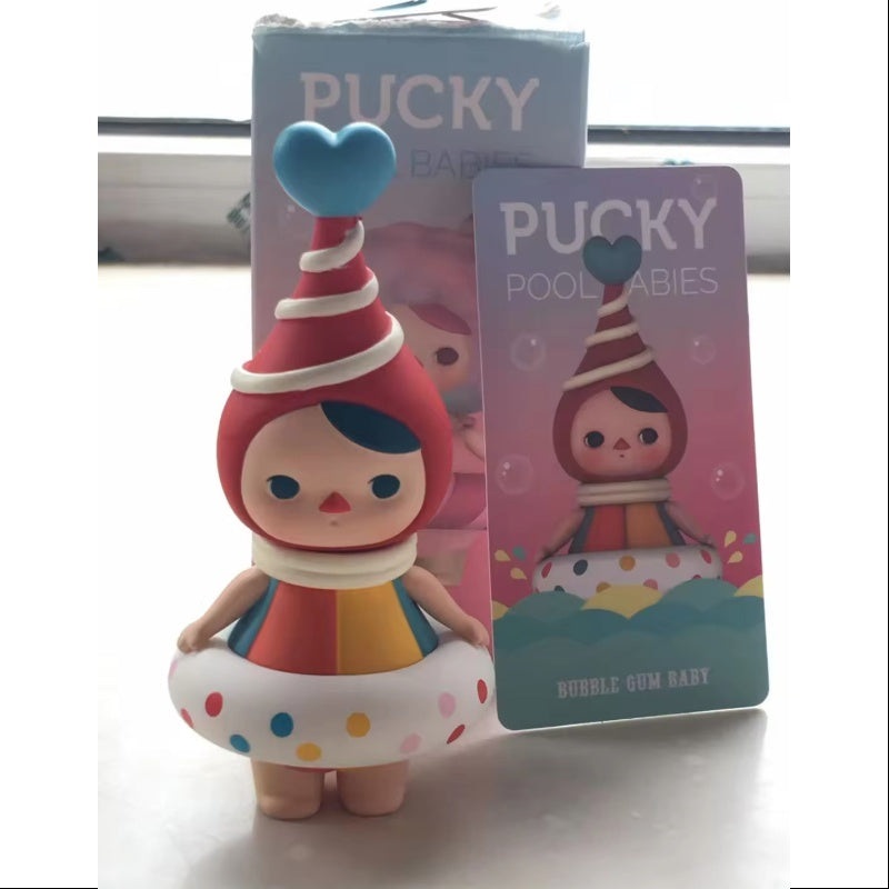 PUCKY Pool Babies Series BUBBLE GUM BABY