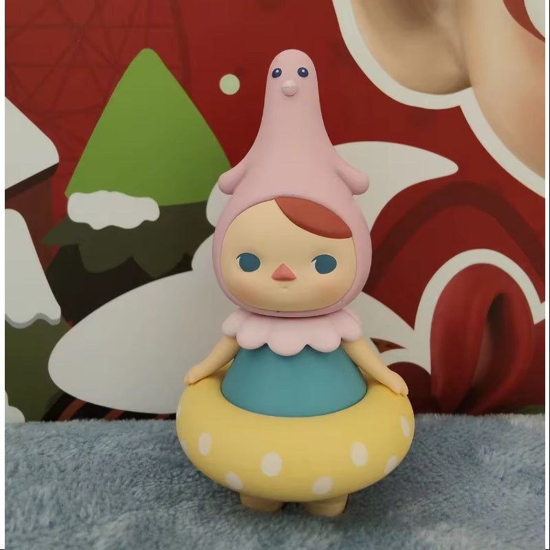 PUCKY Pool Babies Series PINKY DUCK BABY