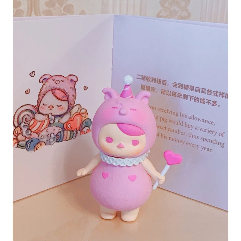 PUCKY 3 Little Pigs Series Little pink pig