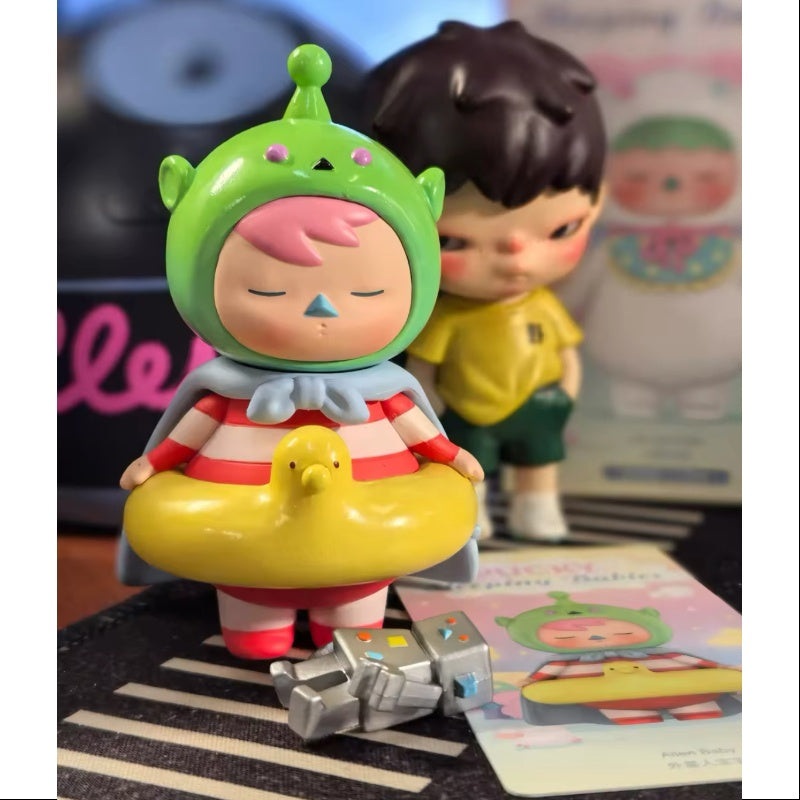 PUCKY Sleeping Babies Series Alien Baby