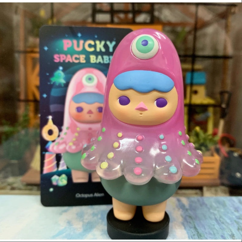 PUCKY Space Babies Series Octopus Alien