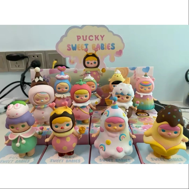 PUCKY Sweet Babies Series Whole Set Opened