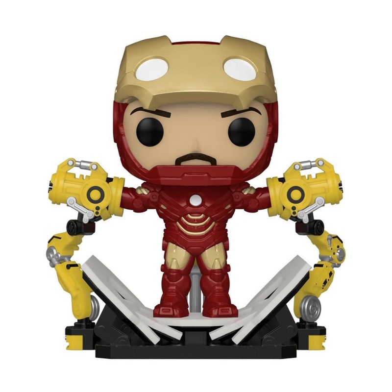 Iron man MK IV with Gantry  Glow in the dark PX Exclusive