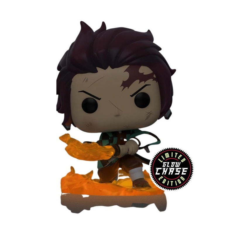 Tanjiro Kamado (Galactic Toys Exclusive) Hinokami Kagura Chase Only (w/ hardstack protector)