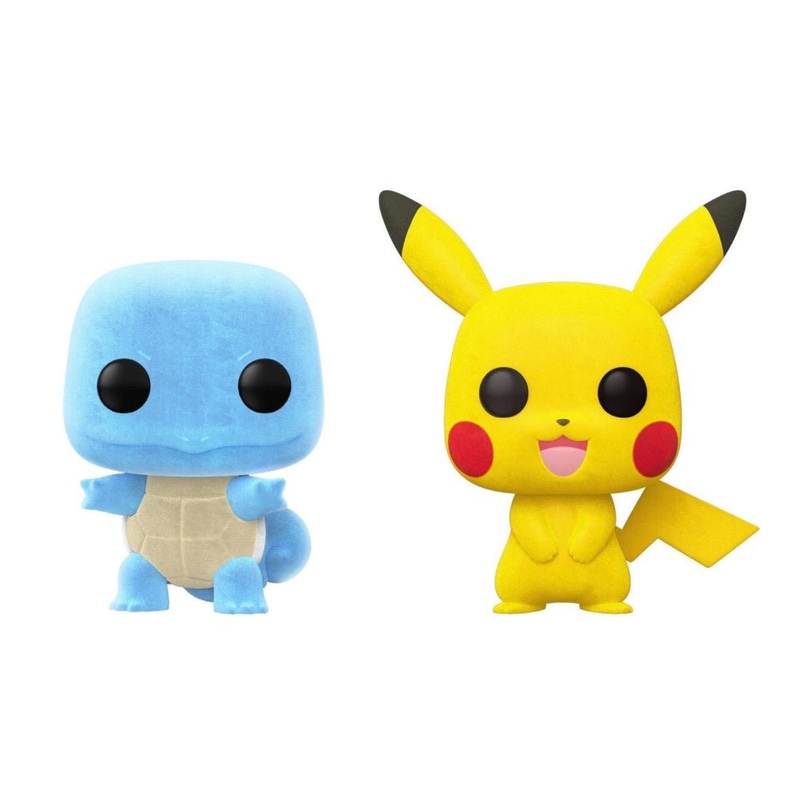 Pokemon (Collector’s Box) GameStop Exclusive – Flocked Squirtle and Pikachu