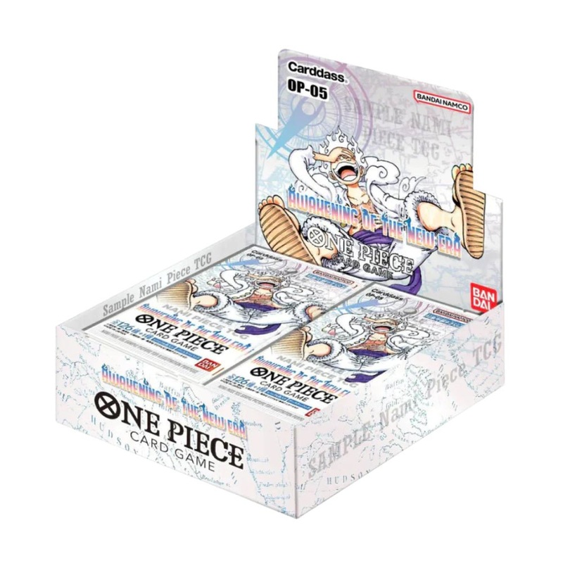 One Piece Card Game OP-05 (English Version) Awakening of the New Era – Sealed Booster Box (24 Packs)