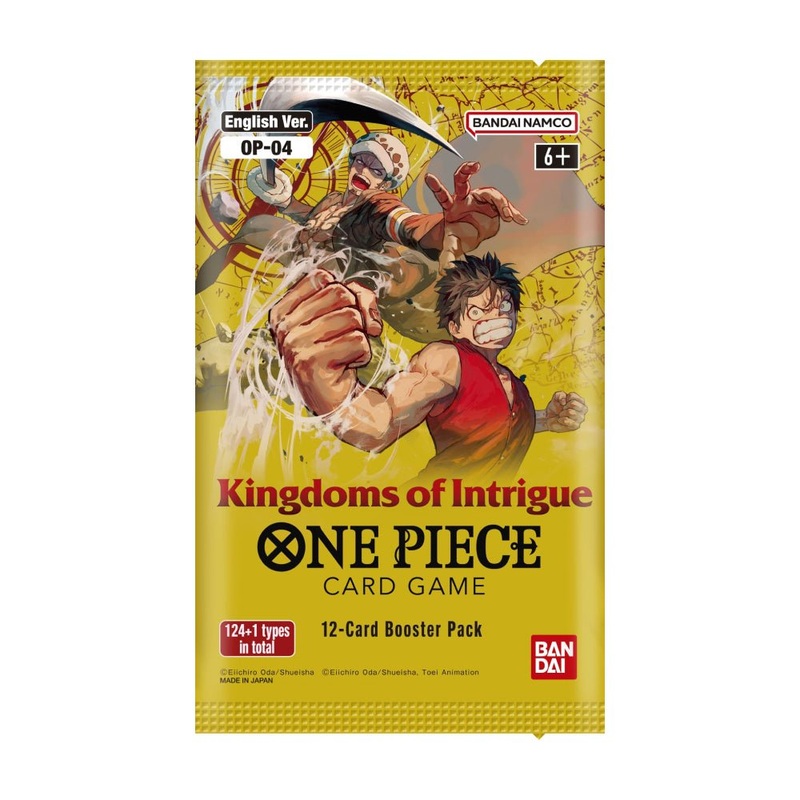One Piece Trading Card Game OP-04 (English Version) Kingdoms of Intrigue Booster Pack