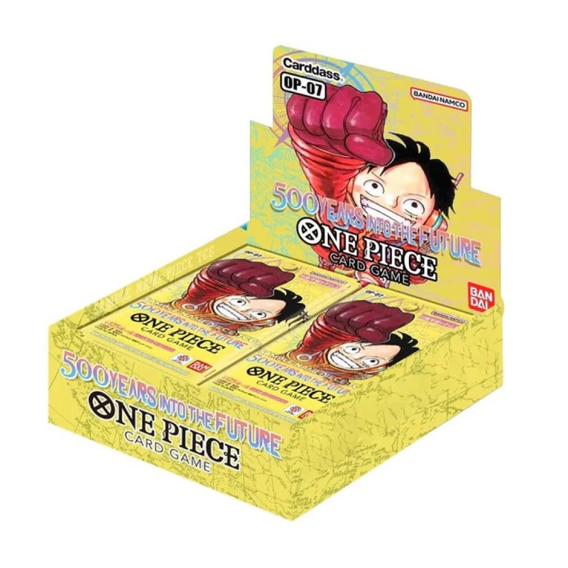 One Piece Card Game OP-07 (English Version) 500 Years in the Future – Sealed Booster Box (24 Packs)