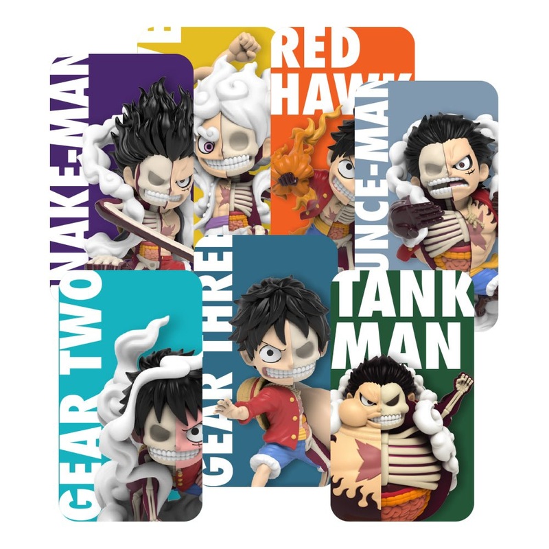 Freeny’s Hidden Dissectibles: One Piece (Luffys Gears Edition) Blind Box