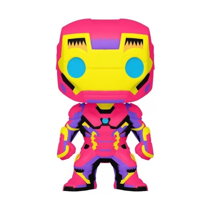 Funko POP! Marvel: Black Light Iron Man (Target Exclusive)