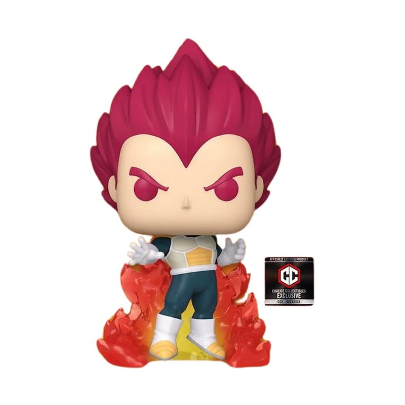 Super Saiyan God Vegeta (Chalice Collectibles Exclusive) – Common (PR Sticker)