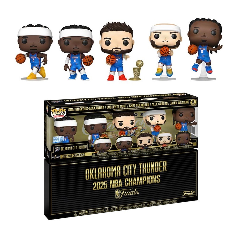 Oklahoma City Thunder (2025 NBA Champions) 5-Pack