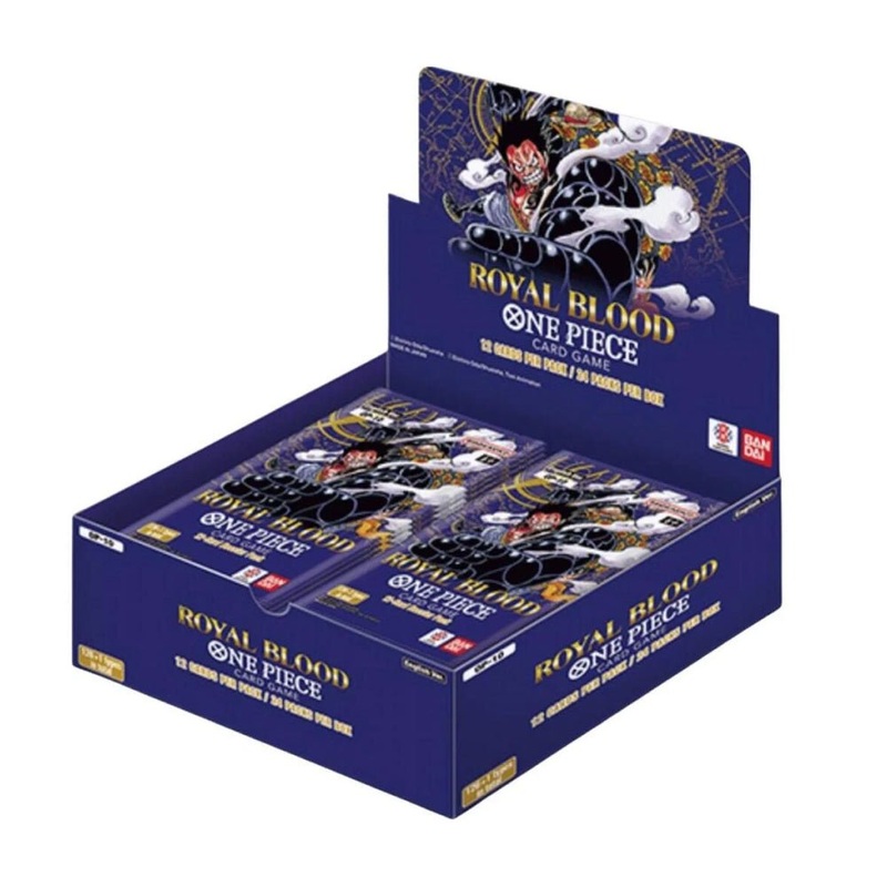 One Piece Card Game OP-10 (English Version) Royal Blood – Sealed Booster Box (24 Packs)