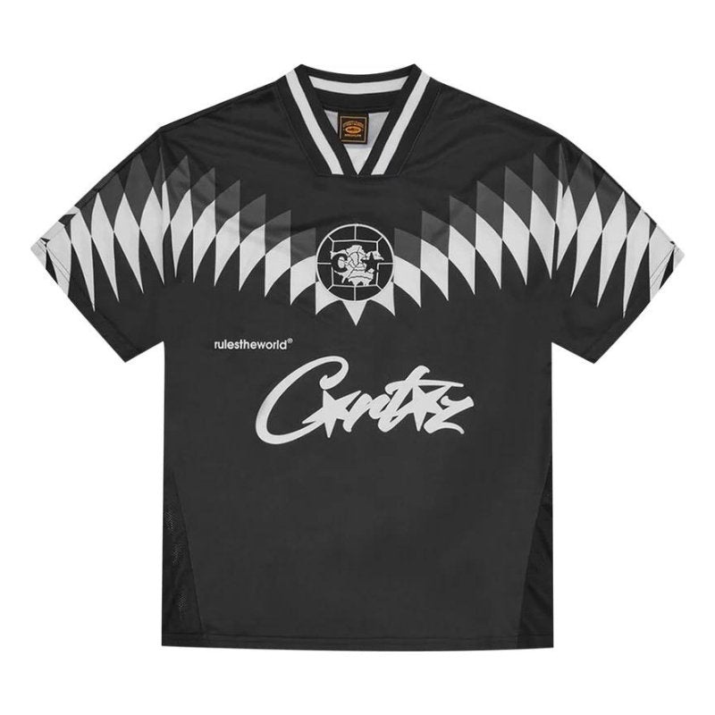 Corteiz Club RTW Football Jersey (Black)