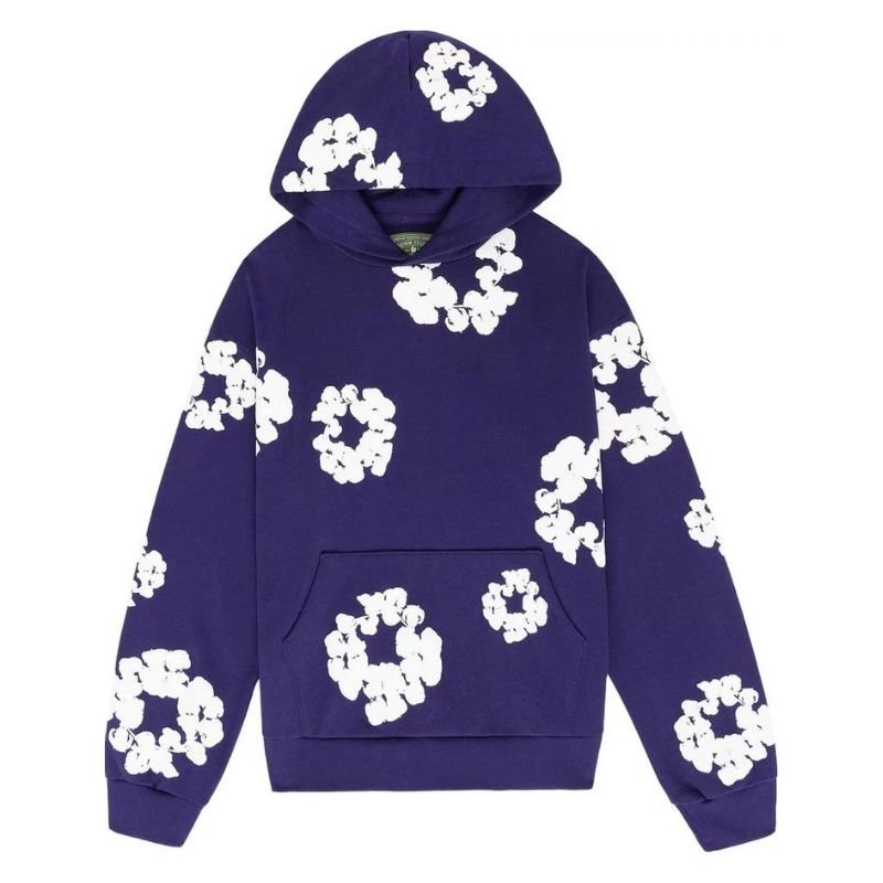 Denim Tears The Cotton Wreath Sweatshirt Purple
