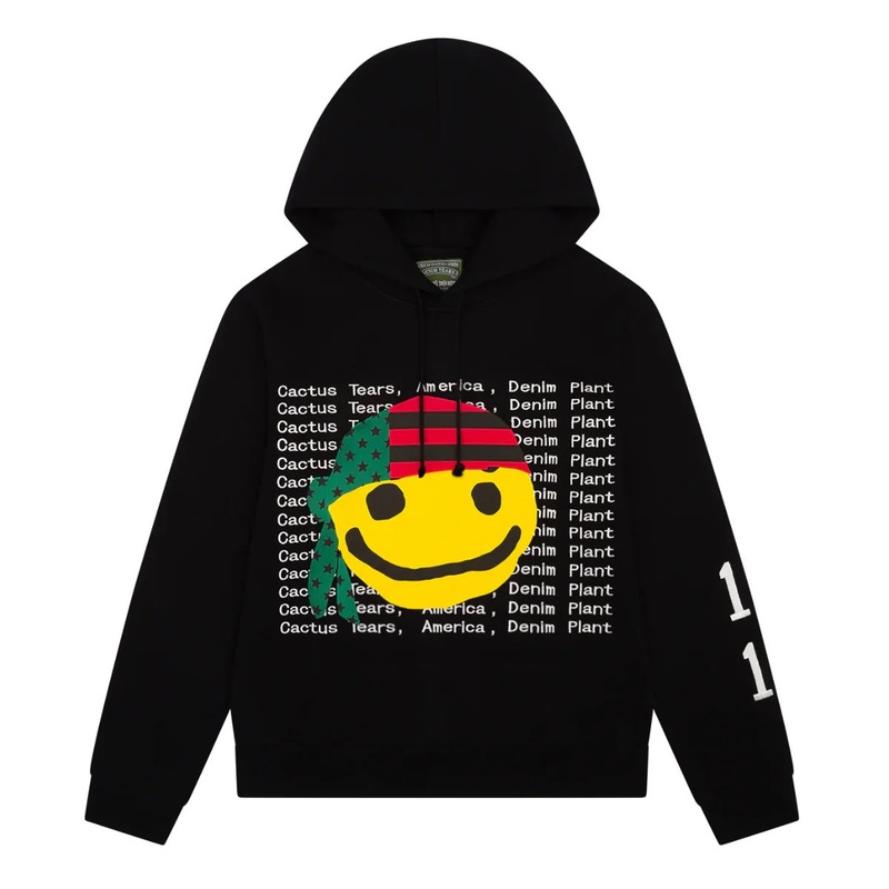 Denim Tears x CPFM Cactus Tears Hoodie Black