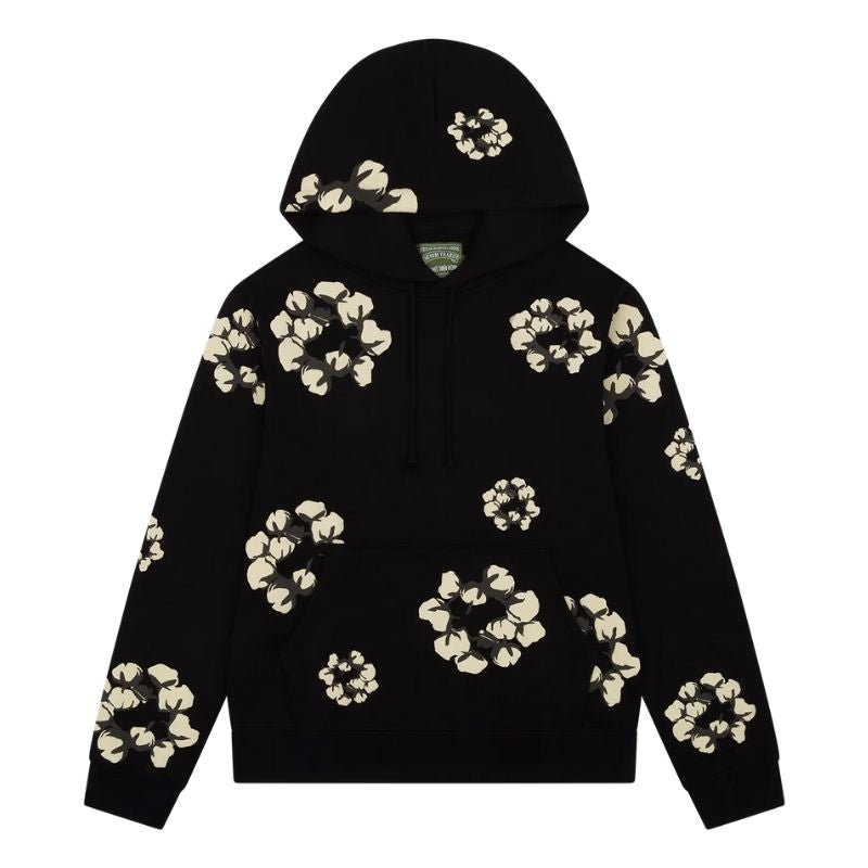 Denim Tears x CPFM Cactus Tears Wreath Hoodie Black