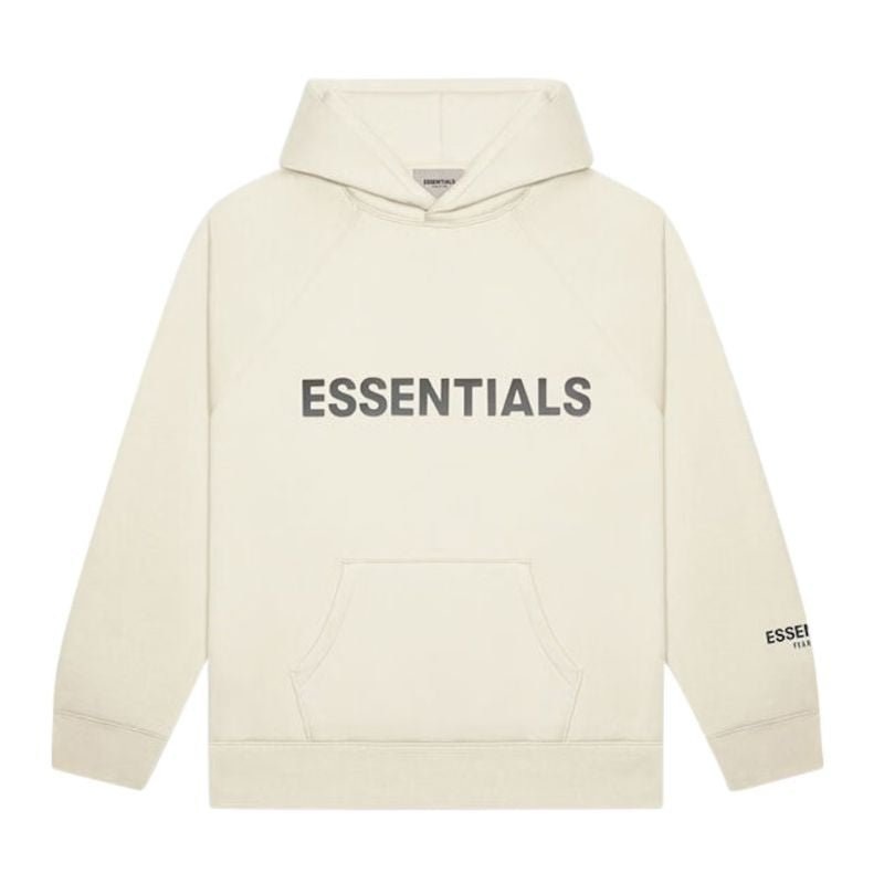 Fear of God Essentials Pullover Hoodie Applique Logo ‘Buttercream’
