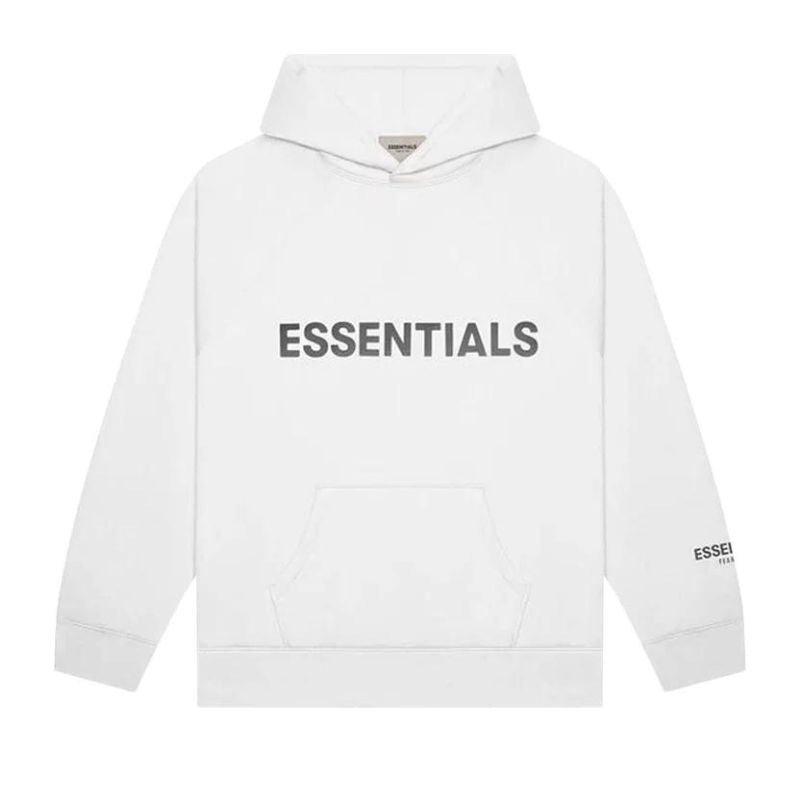 Fear of God Essentials Pullover Hoodie Applique Logo ‘White’