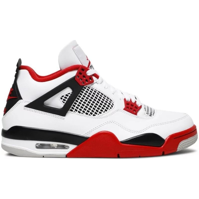 [USED B] Jordan 4 Retro Fire Red (2020) – 13 US (14.5 Women’s)