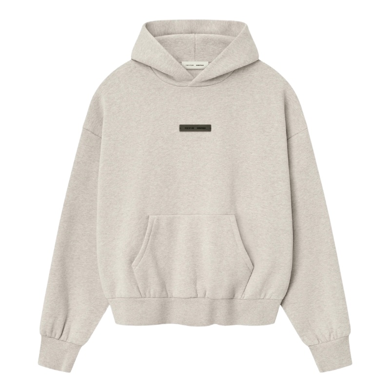 Fear of God Essentials Classic Hoodie Heather Stone (2025)