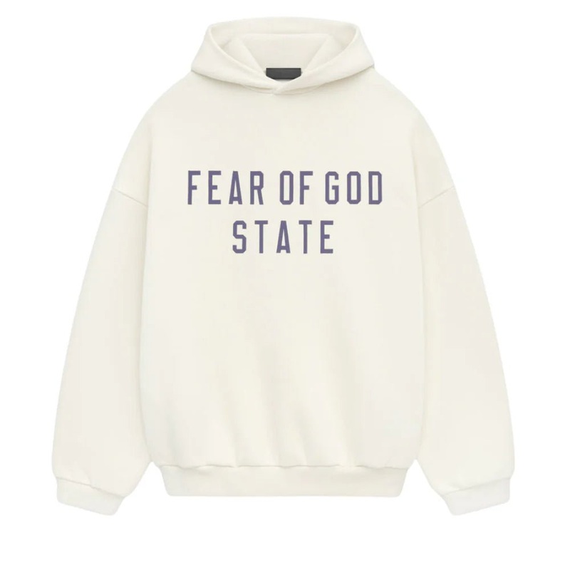 Fear of God Essentials Fleece Hoodie ‘Shell’ (FW24)