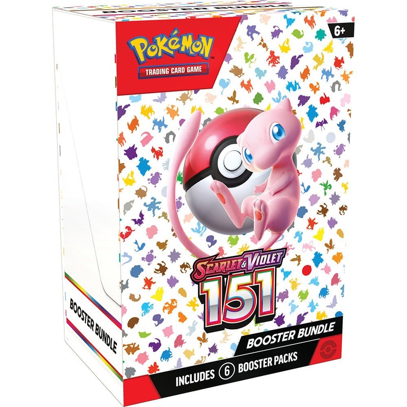 Pokemon 151 6pk Booster Bundle Pokmon TCG Scarlet & Violet