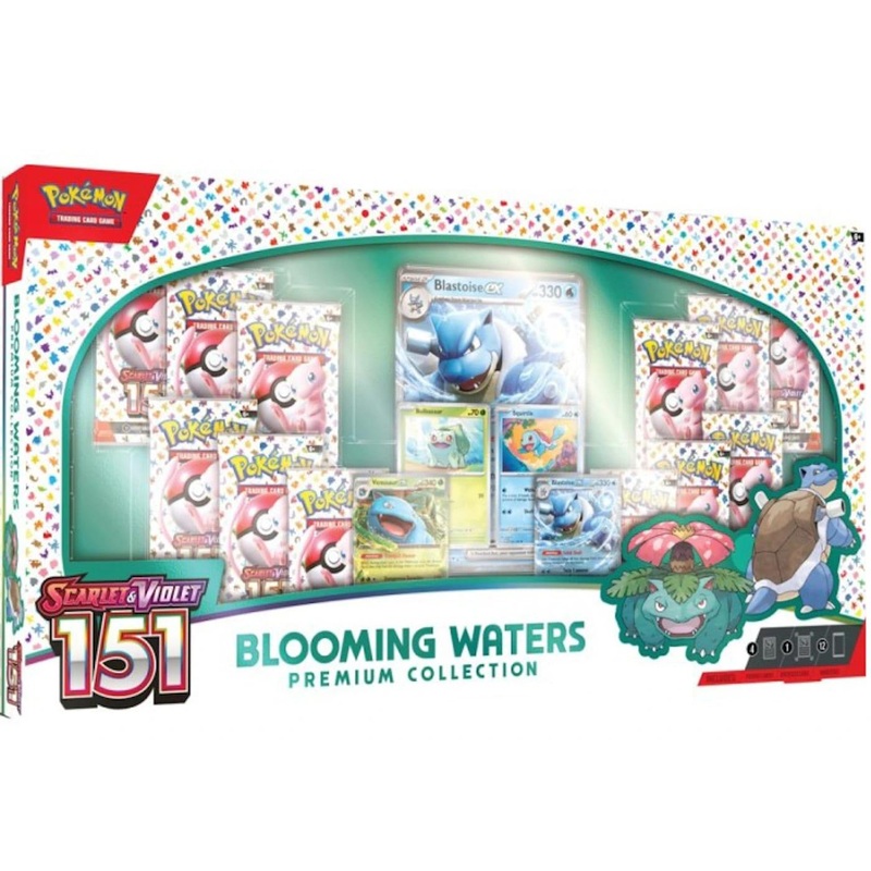 Pokemon 151 Blooming Waters Premium Collection Box Pokmon Scarlet & Violet