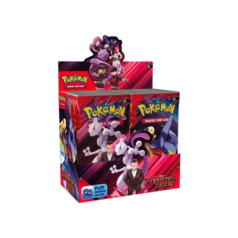Pokemon Destined Rivals Booster Box 2025 Pokmon Scarlet & Violet