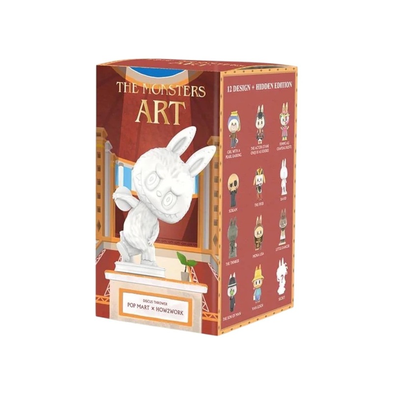 Pop Mart Labubu The Monster Art Single Blind Box
