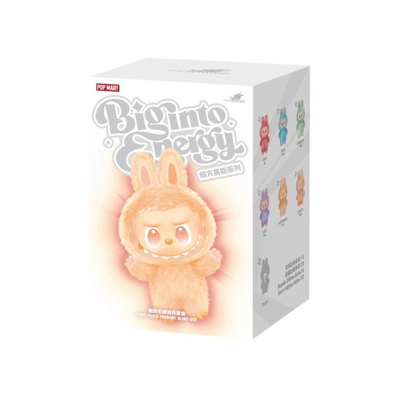 Pop Mart Labubu The Monsters Big into Energy Series Vinyl Plush Pendant Single Blind Box