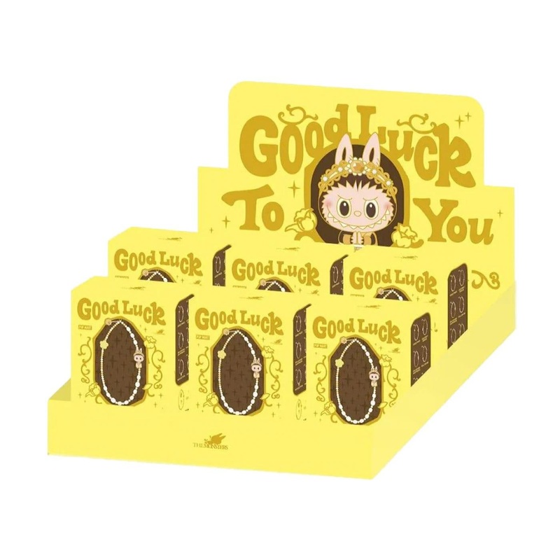 Pop Mart Labubu The Monsters Good Luck to You Phone Charm Sealed Case (6 Blind Box)