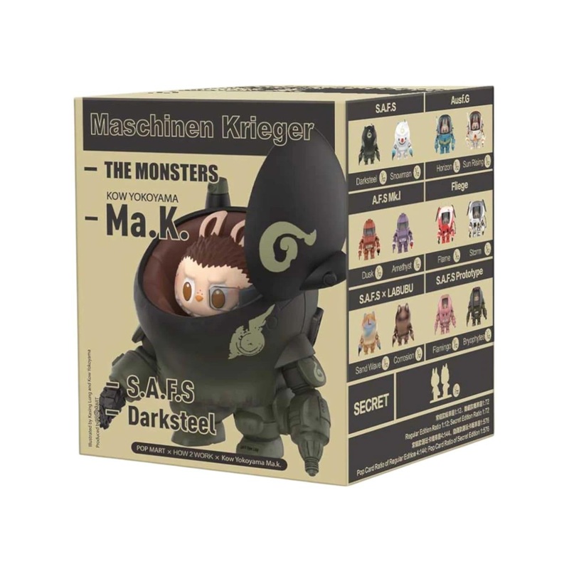 Pop Mart Labubu The Monsters x Kow Yokoyama MA.K.Series Figure Single Blind Box