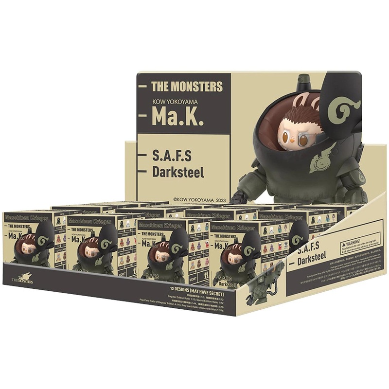 Pop Mart Labubu The Monsters x Kow Yokoyama MA.K.Series Sealed Case (12 Blind Box)