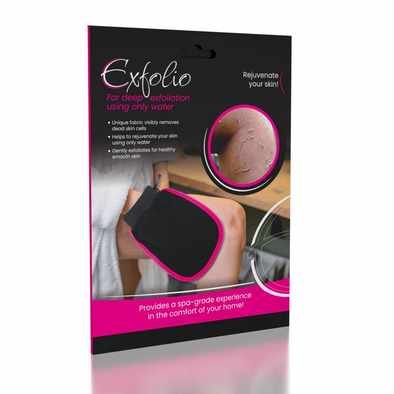 The Exfolio | Spa-Grade Deep Exfoliation Mitt (1pc)