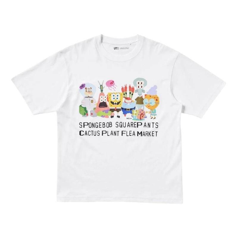 Uniqlo x CPFM Spongebob Squarepants UT Graphic II T-Shirt White