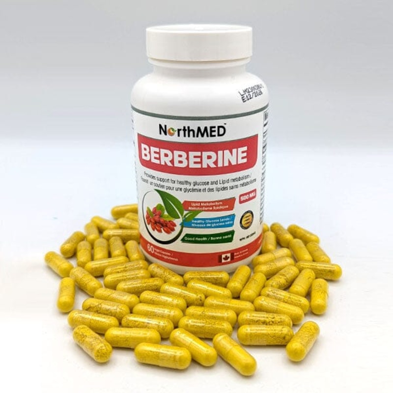 Berberine Supplement (60caps) – For Healthy Glucose and Metabolism
