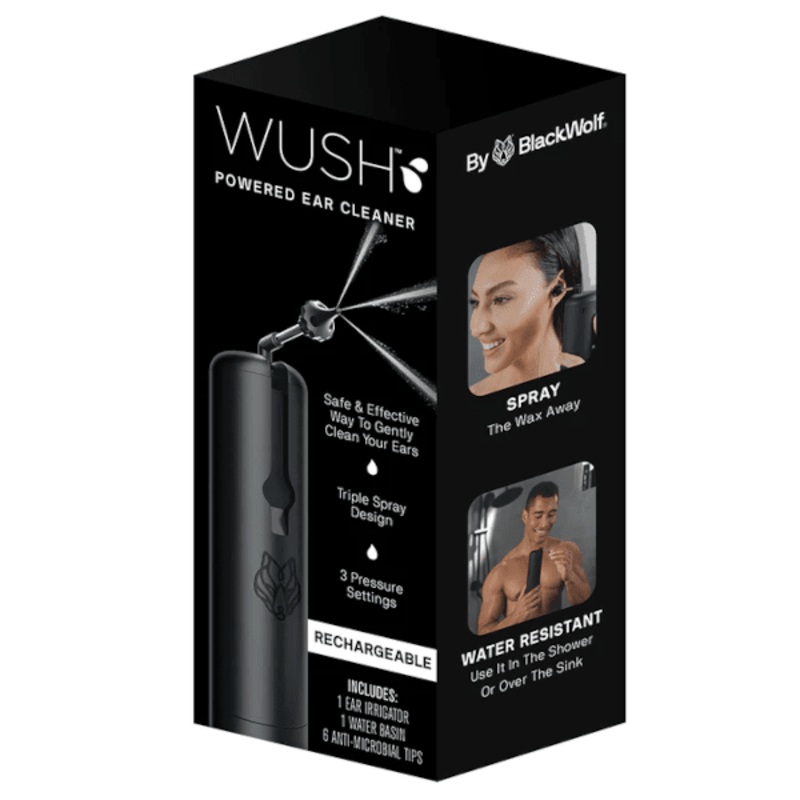 Black Wolf Wush Pro Ear Cleaner Machine at