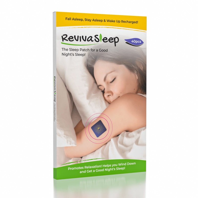 Buy RevivaSleep Patches (40pc) – Magnesium & Melatonin Stickers for Adults –