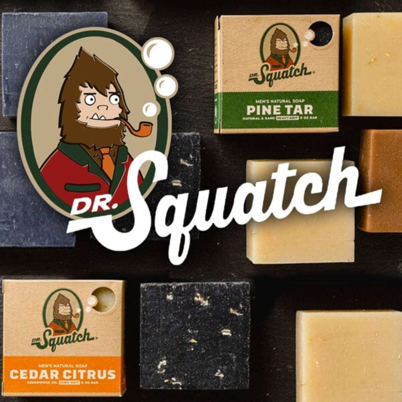 Dr. Squatch All-Natural Bar Soap For Men (Multiple Scents)