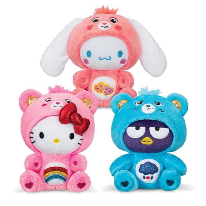 Hello Kitty And Friends: Care Bear “Beary Besties” 9″ Plush Toys (Character Ships Asst.)