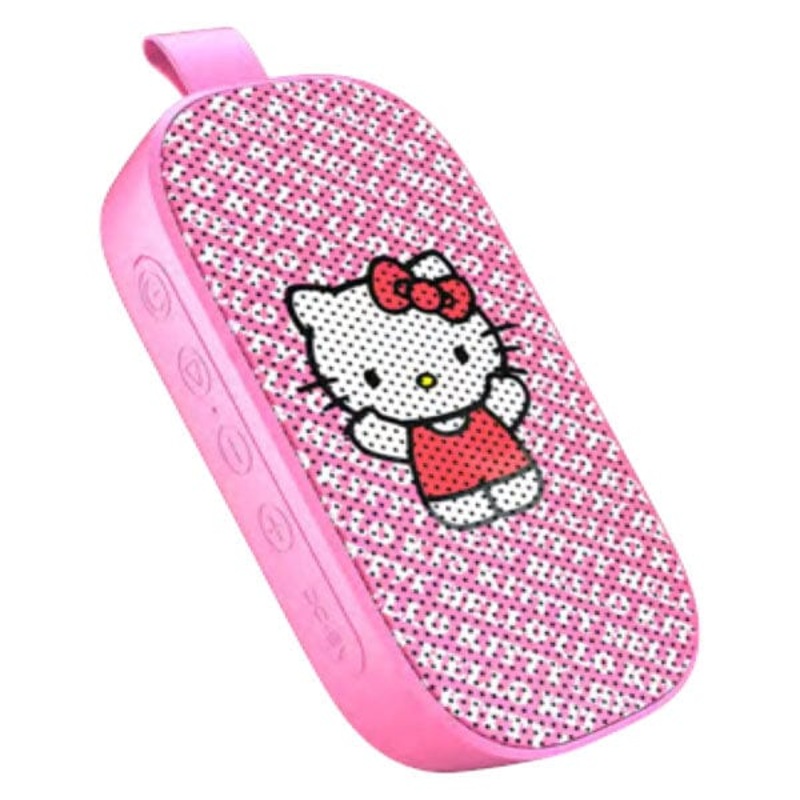 Hello Kitty Sanrio Pink Patterned Bluetooth Speaker ” Exclusive”