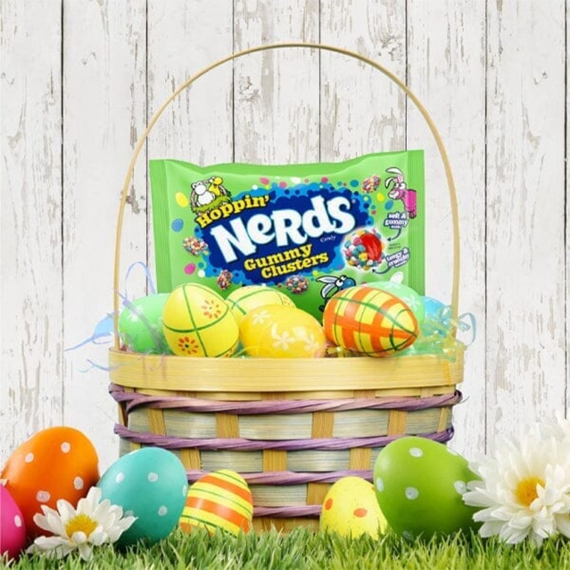 Hoppin’ Nerds Gummy Clusters: Easter Edition (6oz Bulk Bag)