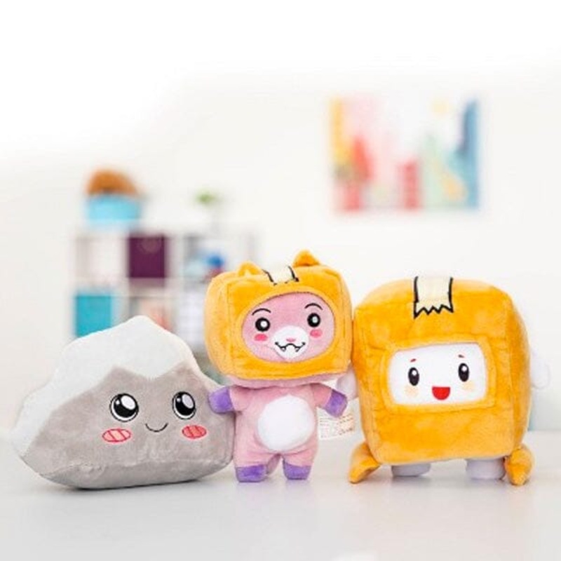 Lankybox | 6″ Plush Characters: Series 1 | Ships Assorted