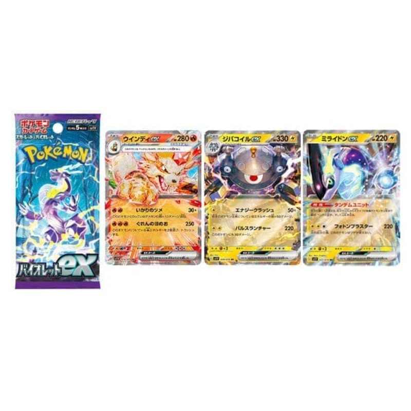 Pokmon Trading Cards: Japanese Scarlet & Violet | NEW Booster Packs!