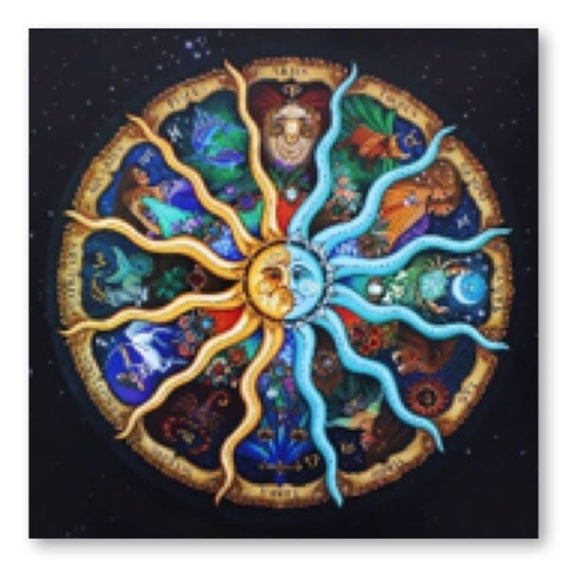 Studio Art Diamond Painting Full Coverage “The Zodiac” (40cm x 40cm)